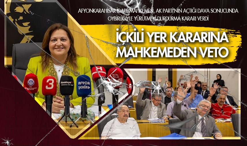 İçkili yer kararına mahkemeden VETO